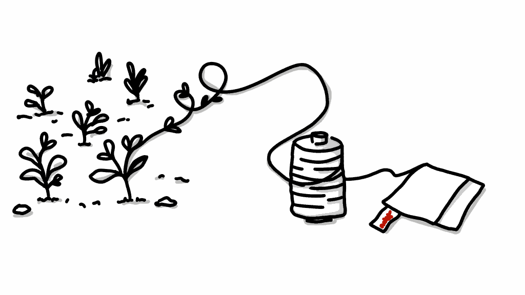 Natürliche Materialien ohne Plastik und Schadstoffe