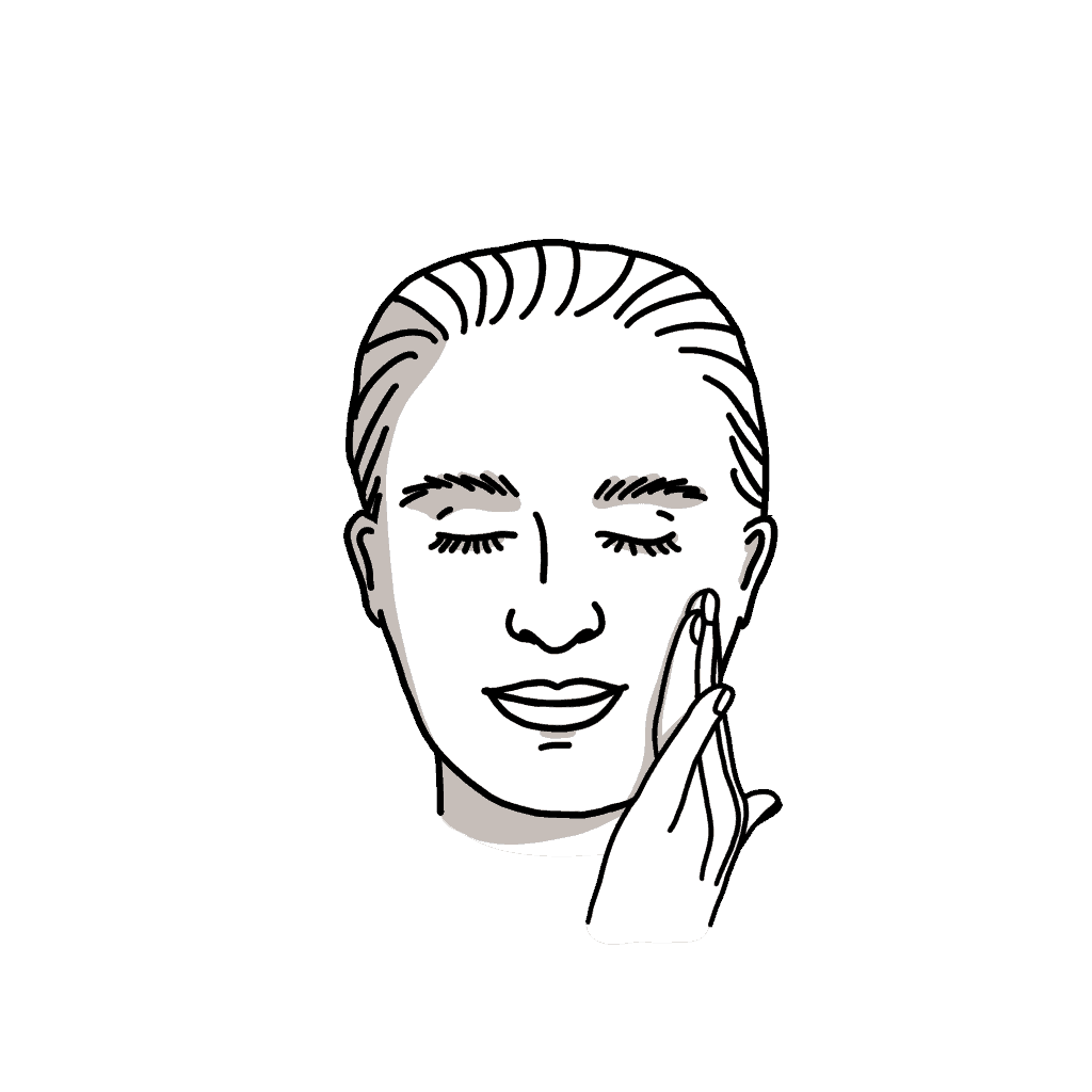 5 Gründe warum du dein Gesicht nur mit Wasser waschen solltest 1 210322 Illustration Gesichtscreme